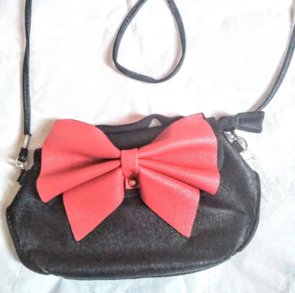 Pink Bow Purse